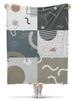 Заказать плед в Москве. Плед флисовый 130x170 см Abstract от oneredfoxstore@gmail.com - готовые дизайны и нанесение принтов.