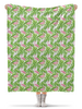 Заказать плед в Москве. Плед флисовый 130x170 см Розовый Фламинго от Дана Столыпина - готовые дизайны и нанесение принтов.