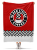 Заказать плед в Москве. Плед флисовый 130x170 см Твин Пикс. Black Lodge Coffee от geekbox - готовые дизайны и нанесение принтов.