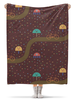Заказать плед в Москве. Плед флисовый 130x170 см Abstract от oneredfoxstore@gmail.com - готовые дизайны и нанесение принтов.