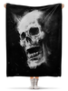 Заказать плед в Москве. Плед флисовый 130x170 см Skull от Дана Столыпина - готовые дизайны и нанесение принтов.
