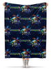 Заказать плед в Москве. Плед флисовый 130x170 см STAR FOX от robus - готовые дизайны и нанесение принтов.