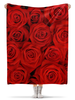 Заказать плед в Москве. Плед флисовый 130x170 см Бутоны роз от Елена Елена - готовые дизайны и нанесение принтов.
