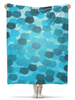 Заказать плед в Москве. Плед флисовый 130x170 см Abstract от oneredfoxstore@gmail.com - готовые дизайны и нанесение принтов.