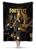 Заказать плед в Москве. Плед флисовый 130x170 см FORTNITE от geekbox - готовые дизайны и нанесение принтов.