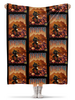 Заказать плед в Москве. Плед флисовый 130x170 см DOOM. от robus - готовые дизайны и нанесение принтов.