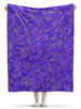 Заказать плед в Москве. Плед флисовый 130x170 см Glowing purple от mistral3000@mail.ru - готовые дизайны и нанесение принтов.