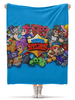 Заказать плед в Москве. Плед флисовый 130x170 см Brawl Stars ПЕРСОНАЖИ от weeert - готовые дизайны и нанесение принтов.