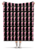 Заказать плед в Москве. Плед флисовый 130x170 см  Клубничный коктейль от Stil na yarkosti - готовые дизайны и нанесение принтов.