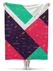 Заказать плед в Москве. Плед флисовый 130x170 см Abstract от oneredfoxstore@gmail.com - готовые дизайны и нанесение принтов.