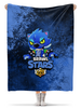 Заказать плед в Москве. Плед флисовый 130x170 см Brawl Stars Leon от weeert - готовые дизайны и нанесение принтов.