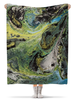 Заказать плед в Москве. Плед флисовый 130x170 см Abstract от oneredfoxstore@gmail.com - готовые дизайны и нанесение принтов.
