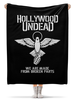 Заказать плед в Москве. Плед флисовый 130x170 см Hollywood Undead от geekbox - готовые дизайны и нанесение принтов.