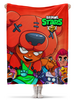 Заказать плед в Москве. Плед флисовый 130x170 см BRAWL STARS NITA от geekbox - готовые дизайны и нанесение принтов.