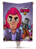 Заказать плед в Москве. Плед флисовый 130x170 см BRAWL STARS COLT от geekbox - готовые дизайны и нанесение принтов.