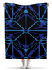 Заказать плед в Москве. Плед флисовый 130x170 см Синяя паутина от IrinkaArt  - готовые дизайны и нанесение принтов.