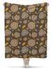 Заказать плед в Москве. Плед флисовый 130x170 см Abstract от oneredfoxstore@gmail.com - готовые дизайны и нанесение принтов.