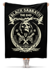 Заказать плед в Москве. Плед флисовый 130x170 см Black Sabbath от geekbox - готовые дизайны и нанесение принтов.