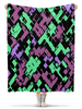 Заказать плед в Москве. Плед флисовый 130x170 см Abstract от oneredfoxstore@gmail.com - готовые дизайны и нанесение принтов.