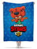 Заказать плед в Москве. Плед флисовый 130x170 см BRAWL STARS NITA от geekbox - готовые дизайны и нанесение принтов.