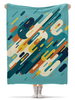Заказать плед в Москве. Плед флисовый 130x170 см Abstract от oneredfoxstore@gmail.com - готовые дизайны и нанесение принтов.