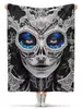 Заказать плед в Москве. Плед флисовый 130x170 см Dia De Los Muertos от Дана Столыпина - готовые дизайны и нанесение принтов.