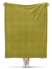 Заказать плед в Москве. Плед флисовый 130x170 см Горох в квадрате от valezar - готовые дизайны и нанесение принтов.