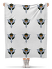 Заказать плед в Москве. Плед флисовый 130x170 см Dark Angels от GeekFox  - готовые дизайны и нанесение принтов.