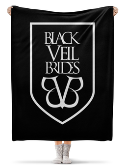 Заказать плед в Москве. Плед флисовый 130x170 см Black Veil Brides от geekbox - готовые дизайны и нанесение принтов.