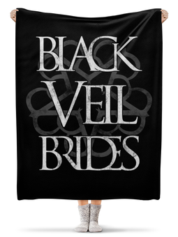 Заказать плед в Москве. Плед флисовый 130x170 см Black Veil Brides от geekbox - готовые дизайны и нанесение принтов.