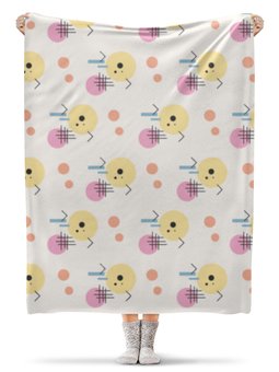 Заказать плед в Москве. Плед флисовый 130x170 см Abstract от oneredfoxstore@gmail.com - готовые дизайны и нанесение принтов.