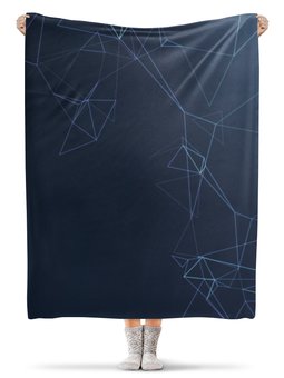 Заказать плед в Москве. Плед флисовый 130x170 см Abstract от oneredfoxstore@gmail.com - готовые дизайны и нанесение принтов.