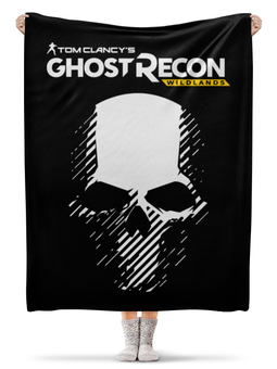 Заказать плед в Москве. Плед флисовый 130x170 см Tom Clancy's Ghost Recon Wildlands от geekbox - готовые дизайны и нанесение принтов.