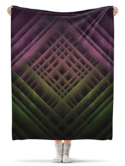 Заказать плед в Москве. Плед флисовый 130x170 см Abstract от oneredfoxstore@gmail.com - готовые дизайны и нанесение принтов.