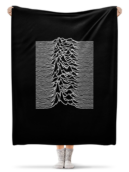 Заказать плед в Москве. Плед флисовый 130x170 см Joy Division от geekbox - готовые дизайны и нанесение принтов.