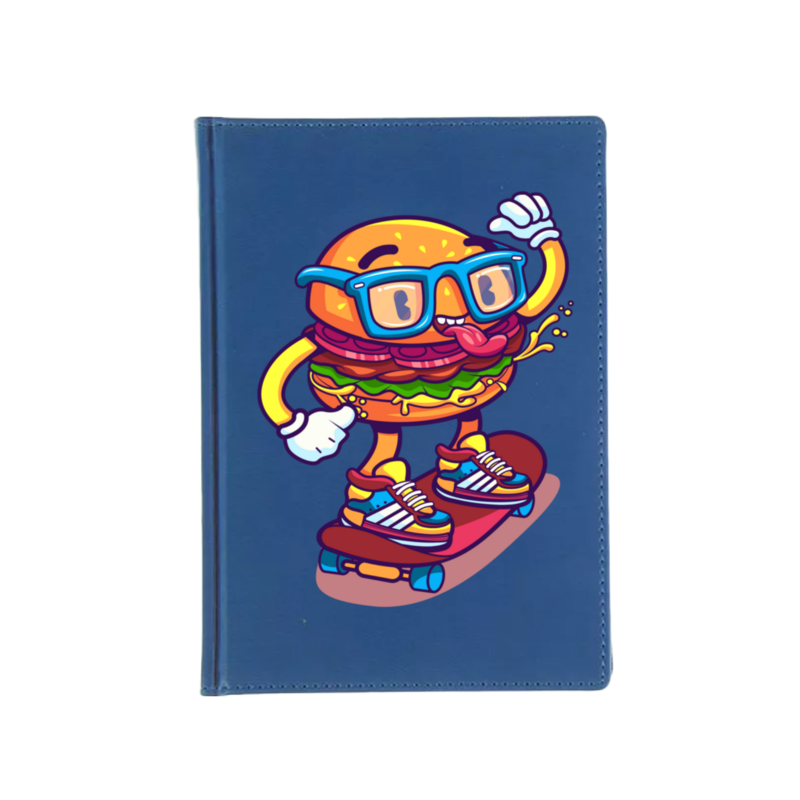Printio Ежедневник недатированный Бургер на скейте ежедневник недатированный голубой 336 страницы basic цвет голубой