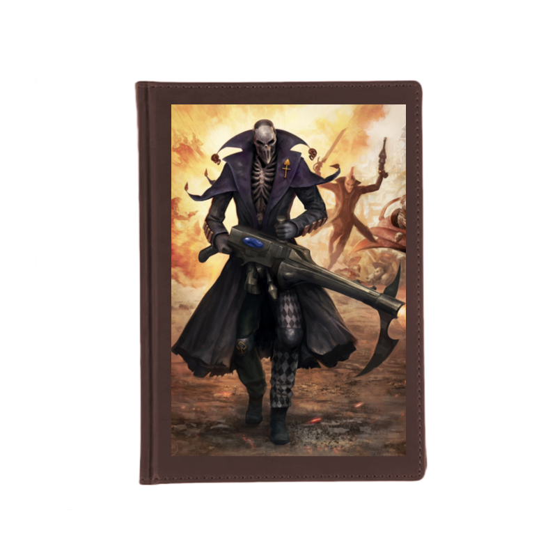 Printio Ежедневник недатированный Death jester (warhammer 40k) цена и фото