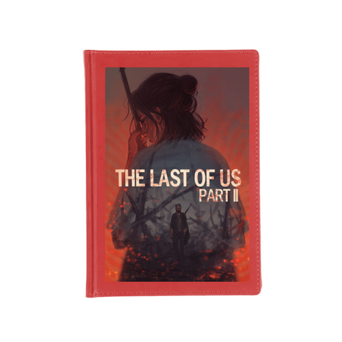 Заказать ежедневник в Москве. Ежедневник недатированный The last of us 2 от GeekFox  - готовые дизайны и нанесение принтов.