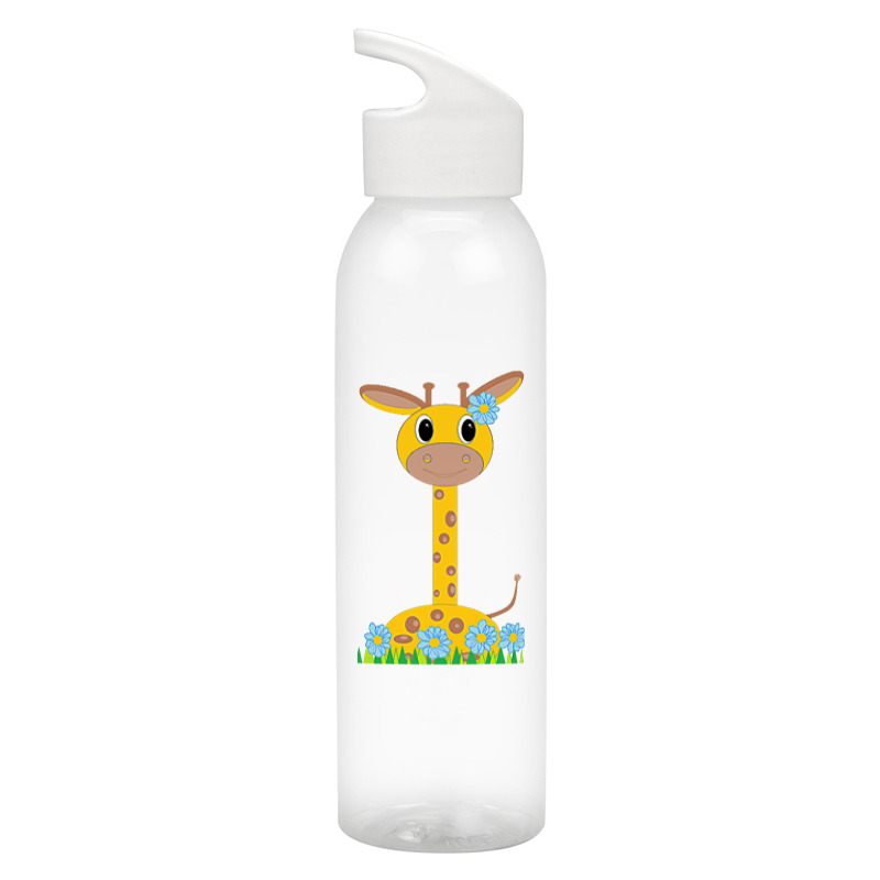 цена Printio Бутылка для воды Жираф