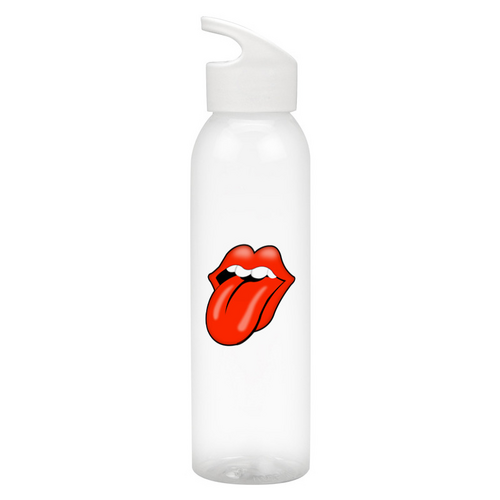 Заказать бутылки в Москве. Бутылка для воды The Rolling Stones от Jimmy Flash - готовые дизайны и нанесение принтов.