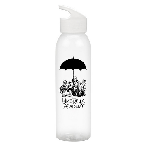 Заказать бутылки в Москве. Бутылка для воды UMBRELLA ACADEMY от robus - готовые дизайны и нанесение принтов.