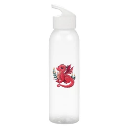 Заказать бутылки в Москве. Бутылка для воды Красный дракон от tigerda  - готовые дизайны и нанесение принтов.