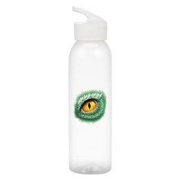 Заказать бутылки в Москве. Бутылка для воды Глаз зеленого дракона от tigerda  - готовые дизайны и нанесение принтов.