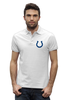 Заказать мужскую поло в Москве. Рубашка Поло Stanley Performs Indianapolis Colts от dobryidesign - готовые дизайны и нанесение принтов.