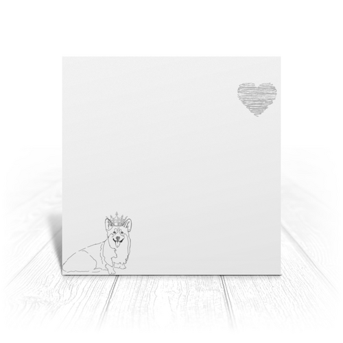 Черно-белый старинные открытки с сердцем - изображение в формате EPS
