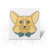Заказать открытку в Москве. Открытка 15x15 см Корги Corgi от chistopopitersky - готовые дизайны и нанесение принтов.