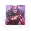 Заказать открытку в Москве. Открытка 15x15 см Алая Ведьма / Scarlet Witch от Jimmy Flash - готовые дизайны и нанесение принтов.