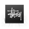 Заказать открытку в Москве. Открытка 15x15 см Stussy от DESIGNER   - готовые дизайны и нанесение принтов.