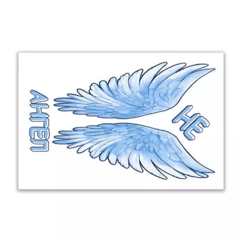 Заказать открытку в Москве. Открытка 15x10 см Крылья ангела от p_i_r_a_n_y_a  - готовые дизайны и нанесение принтов.