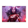 Заказать открытку в Москве. Открытка 15x10 см Алая Ведьма / Scarlet Witch от Jimmy Flash - готовые дизайны и нанесение принтов.